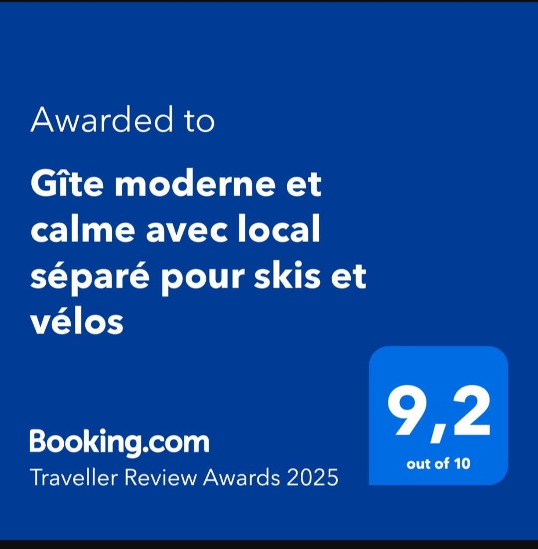 Gite Moderne Et Calme Avec Local Separe Pour Skis Et Velos Cornimont Extérieur photo